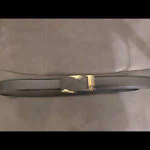 Men’s leather belt size 44” (black)